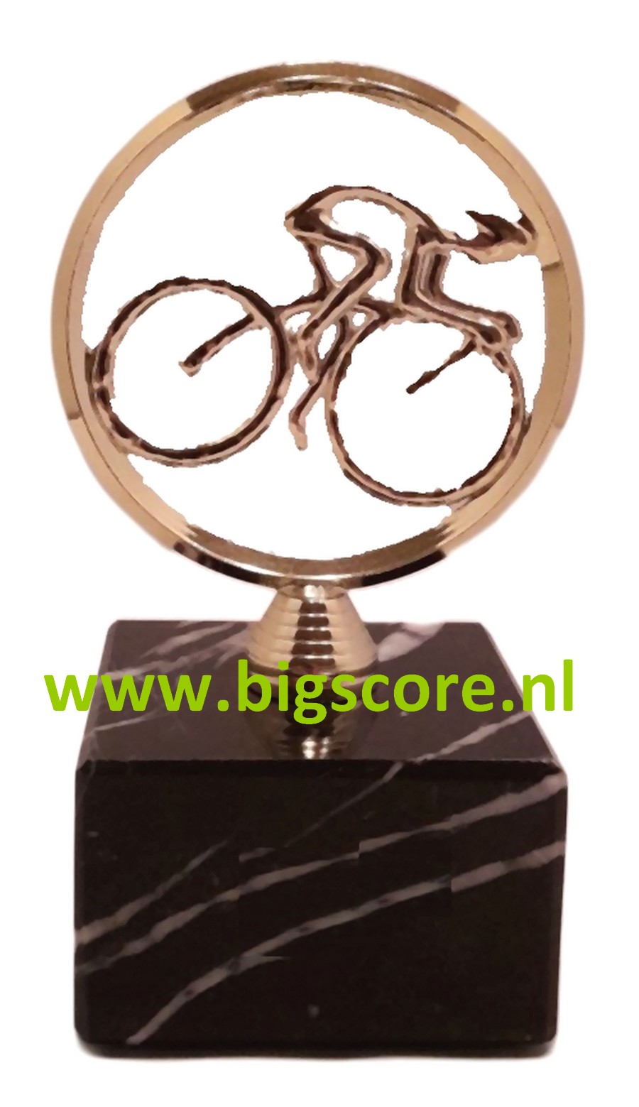 Wielrenner Metaal Goud ST-WI001 LAATSTE OP=OP!!
